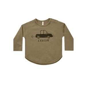 Cruisin' Kids Long Sleeve Shirt - olive